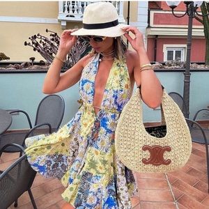 COPY - ZARA PRINTED SHORT DRESS